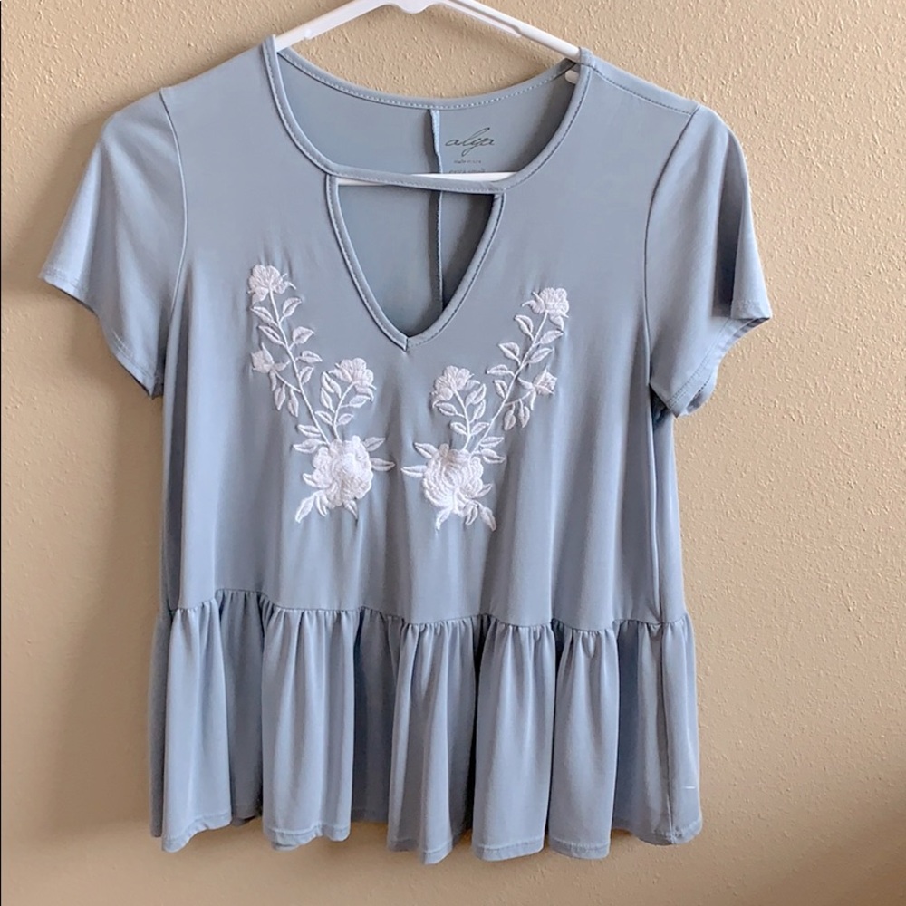 Peplum top